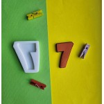 Силиконовый молд "Молд цифра 7 (детская)"