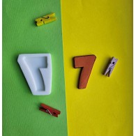 Силиконовый молд "Молд цифра 7 (детская)"