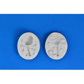 Силиконовый молд "Маша 3D"