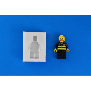 Силиконовый молд "Человек Lego"